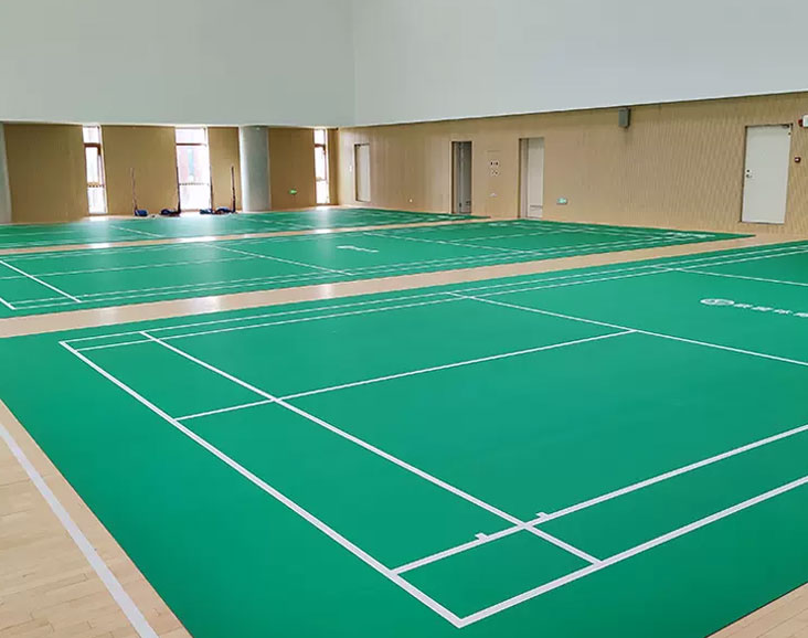 羽毛球室內(nèi)地膠球館專用運(yùn)動(dòng)地板